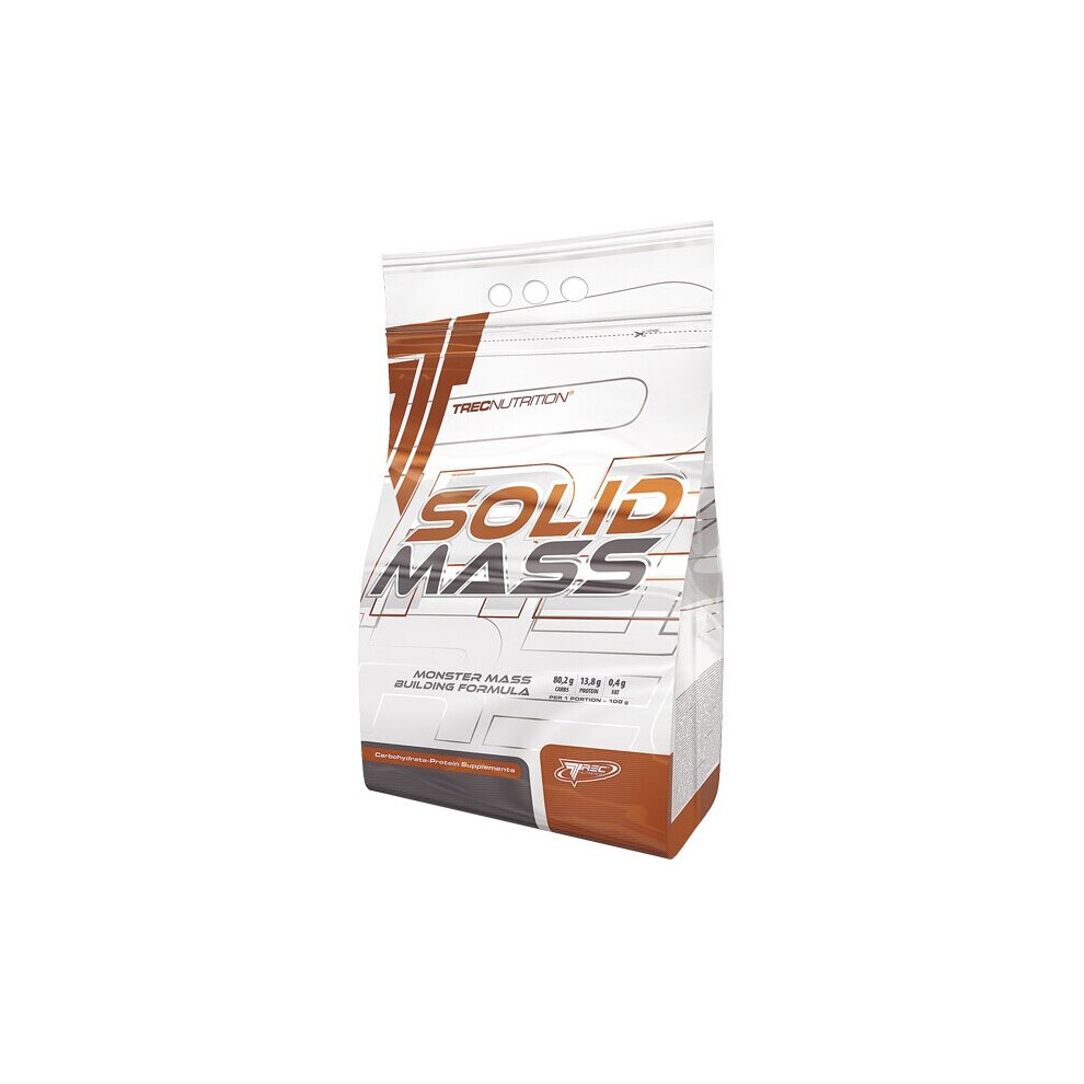 Trec Nutrition Solid Mass, Creamy Strawberry - 5800 Grams
