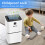 Costway 12 L/D Room Dehumidifier w/ Sleep Modes 2 Wind Speeds &12H Timer 10