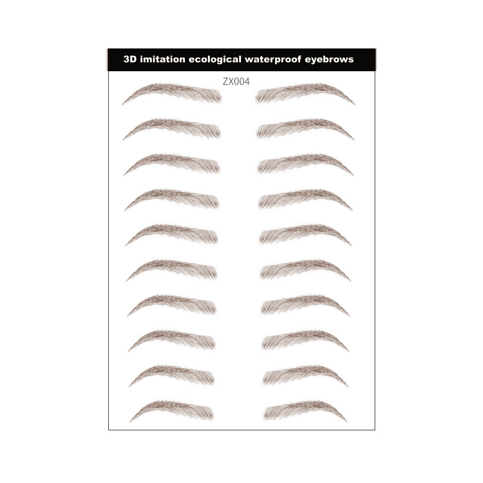 (ZX004) Eyebrows Makeup Hair- like Eyebrow Tatto