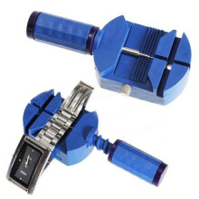 Bracelet Wrist Watch Band Adjuster Repair Tool Set Link Strap Blue Remover Tool