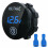 (Blue) DC 12V-24V LED Panel Digital Voltage Volt Meter Display Voltmeter Motorcycle Car 1