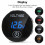 (Blue) DC 12V-24V LED Panel Digital Voltage Volt Meter Display Voltmeter Motorcycle Car 6