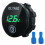 (Green) DC 12V-24V LED Panel Digital Voltage Volt Meter Display Voltmeter Motorcycle Car 1