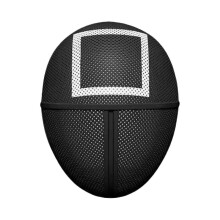 (Square) Squid Game Mask Cosplay Halloween Horror Headgear Round Square Triangle Helmet