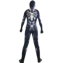 (5-6 años) Disfraz Venom para niños - Cosplay de superhéroe para Halloween