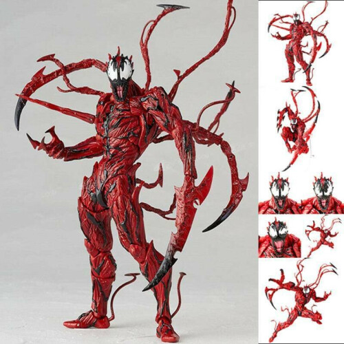 Marvel Carnage Red Venom Spider-Man Yamaguchi Marvel Action Model Figur Kinder Puppe