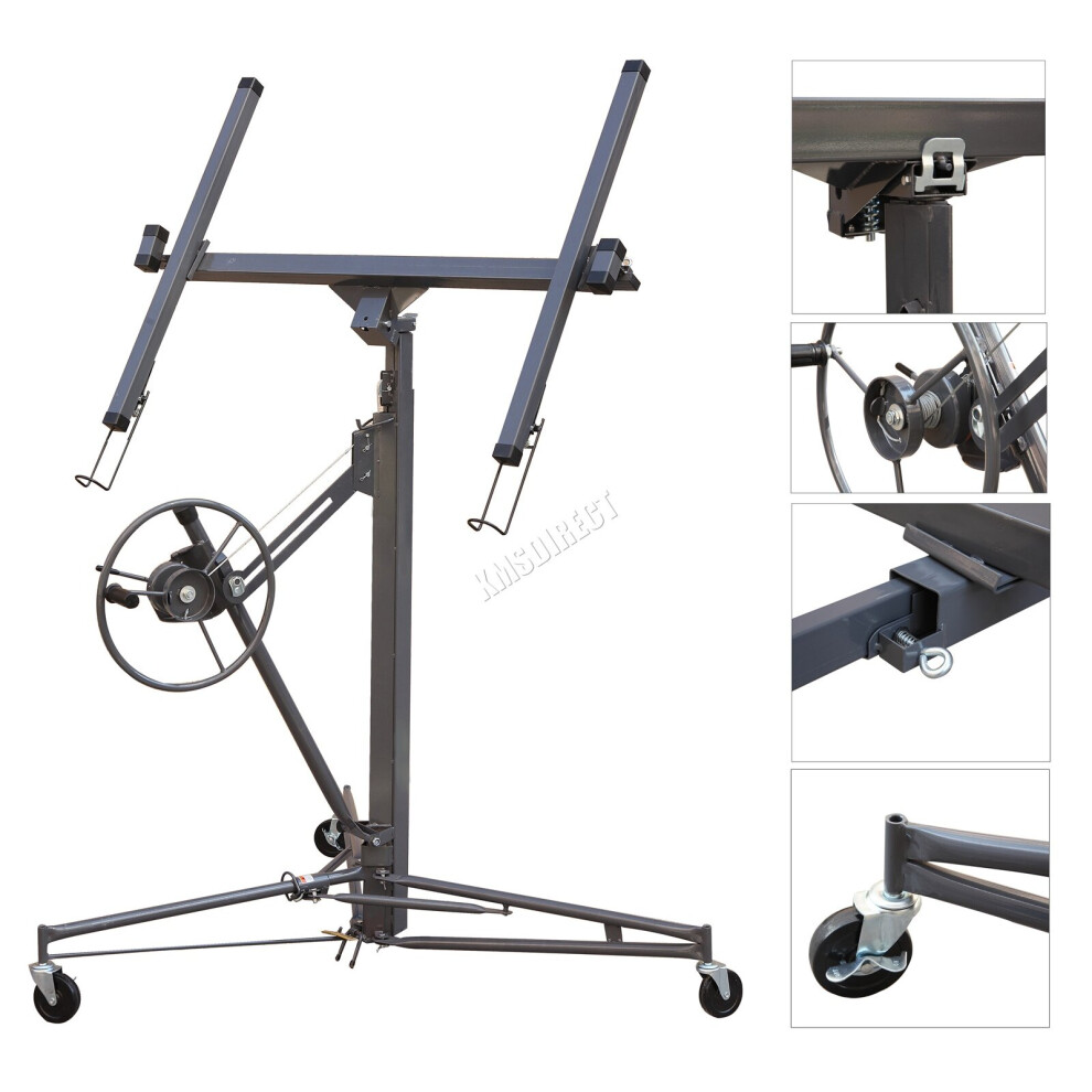 Switzer 11 Ft Drywall Hoist Plaster Board Panel Sheet Heavy Duty Lift / Lifter