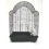 YML 1704BLK Shell Top Bird Cage in Black 1
