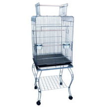 YML 600HCP 20 in. Open Top Parrot Cage With Stand - Antique Copper