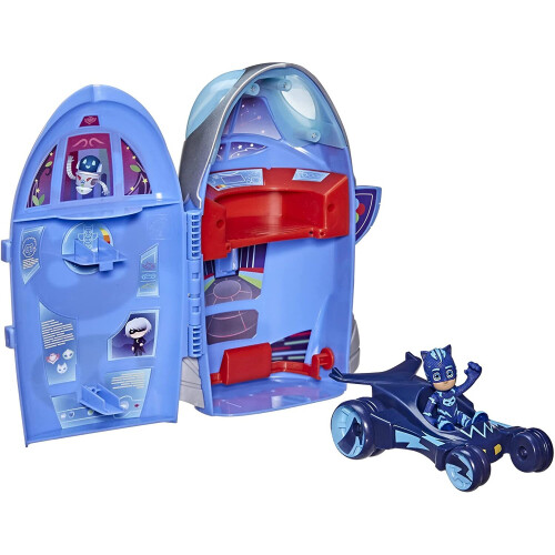 PJ Masks 2 in 1 quartier generale e set da gioco Rocket 1