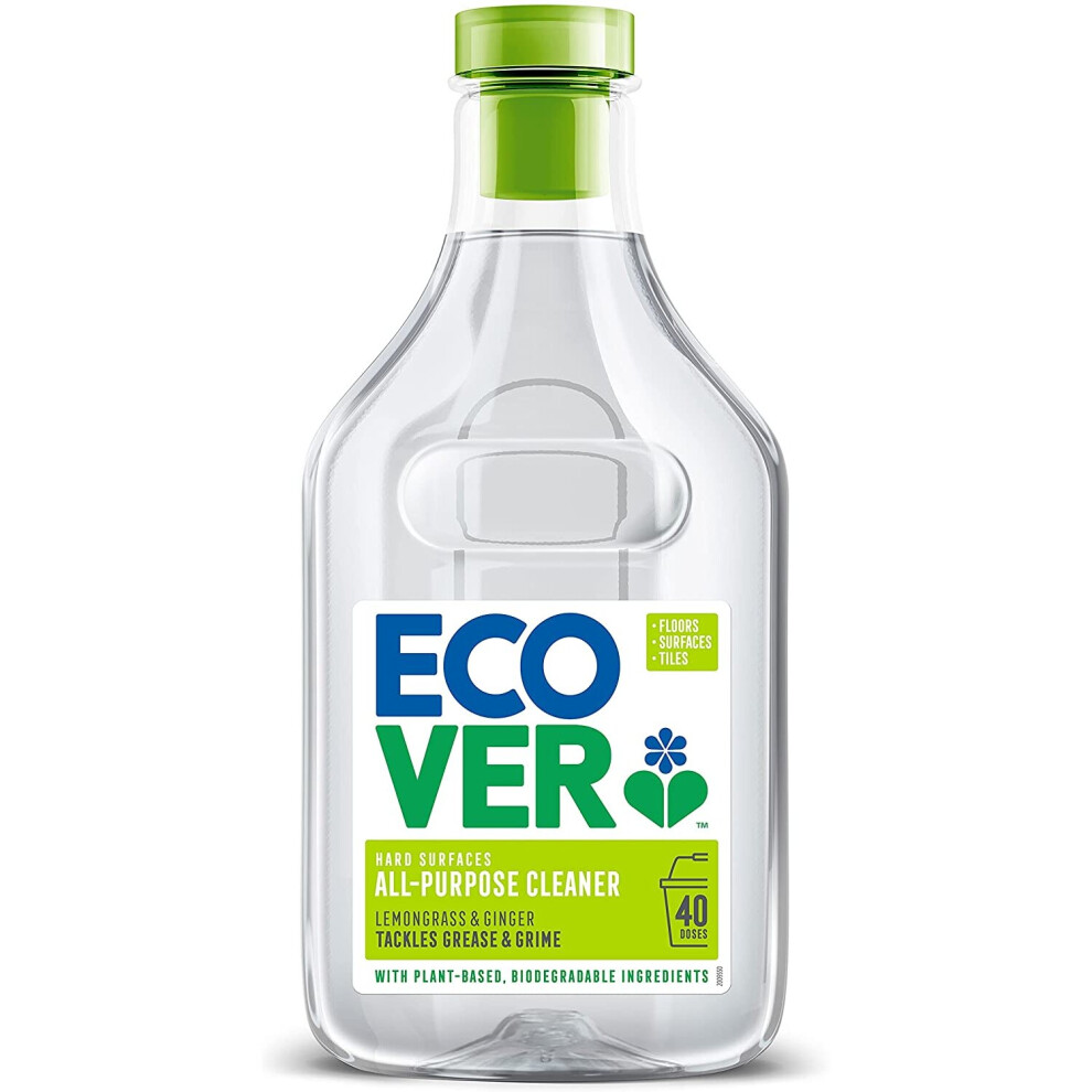 New Ecover All Purpose Cleaner Lemon & Ginger 1L Large
