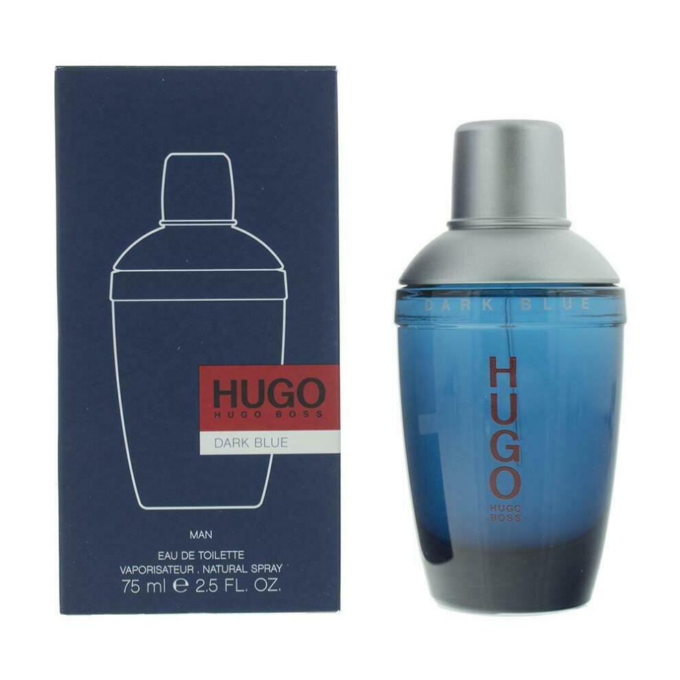 Hugo boss dark blue eau outlet de toilette 75ml