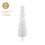 The Christmas Workshop 70710 6ft White Pre-Lit Slimline Christmas Tree 1