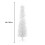 The Christmas Workshop 70710 6ft White Pre-Lit Slimline Christmas Tree 6