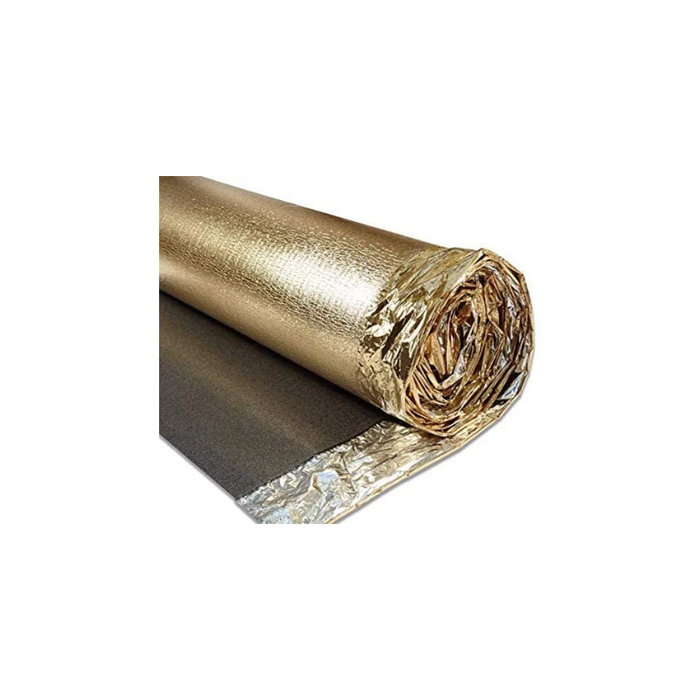 ROYALE 5mm Sonic Gold Underlay for Wood & Laminate Flooring - 15m2