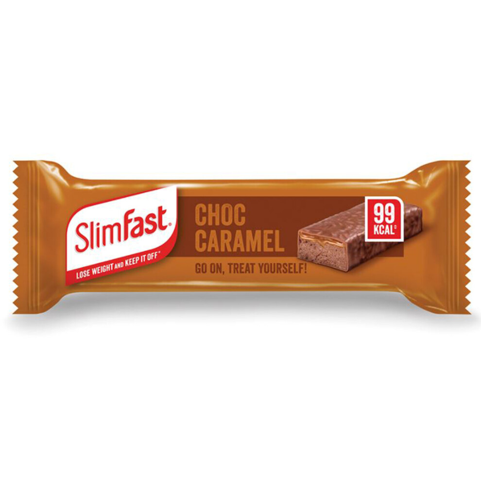 Slimfast Treat Bar Caramel 26g, Pack of 6 Bars