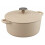 Home 3.3 Litre Cast Iron Casserole Dish - Cream 3
