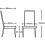 MCC (Grey) MCC2 x Dining Chairs Lined Fabric Chairs, Solid Wooden Legs home & restaurants 6