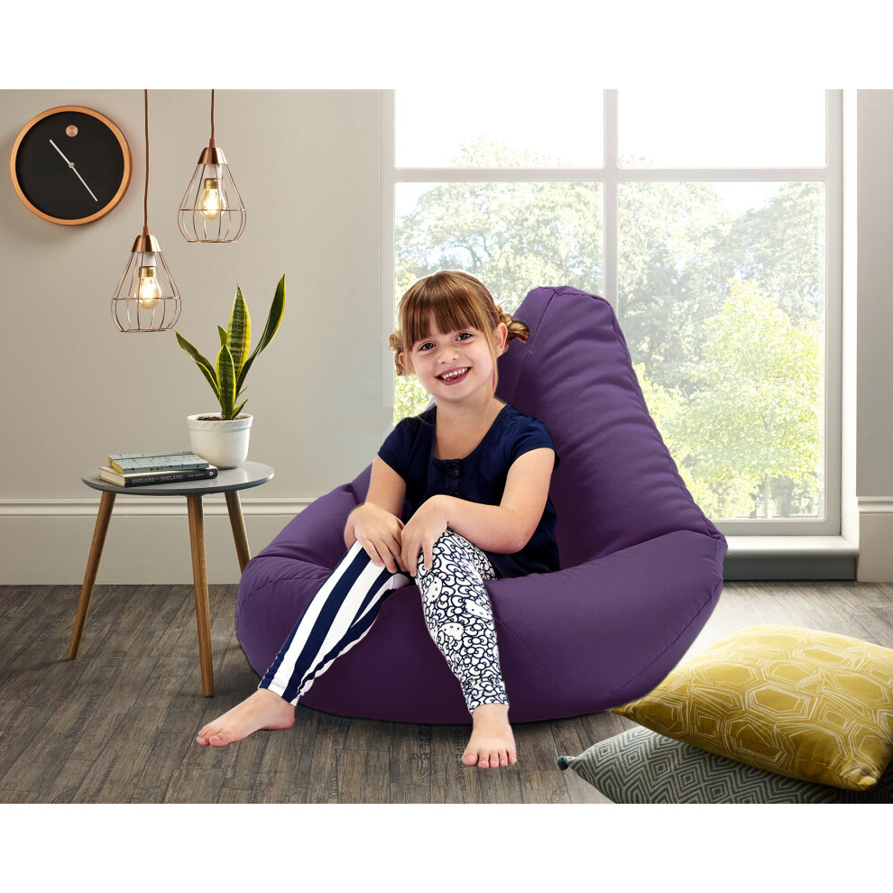 Highback Beanbags Kids Beanbag Chair Bean bag Indoor or Outdoor Filled