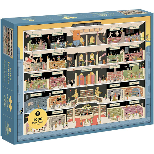 In the Bookstore: 1000 Piece Puzzle