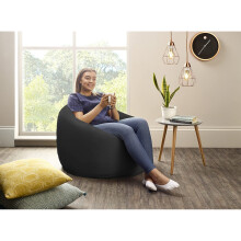 Large Classic Beanbag Chair Water resistant Bean bags for indoor and Outdoor Use make Great Garden Seats Ready Filled