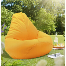 Highback Beanbag Large Bean Bag Chair for Indoor and Outdoor Use Water Resistant Manufactured in the UK Ready Filled