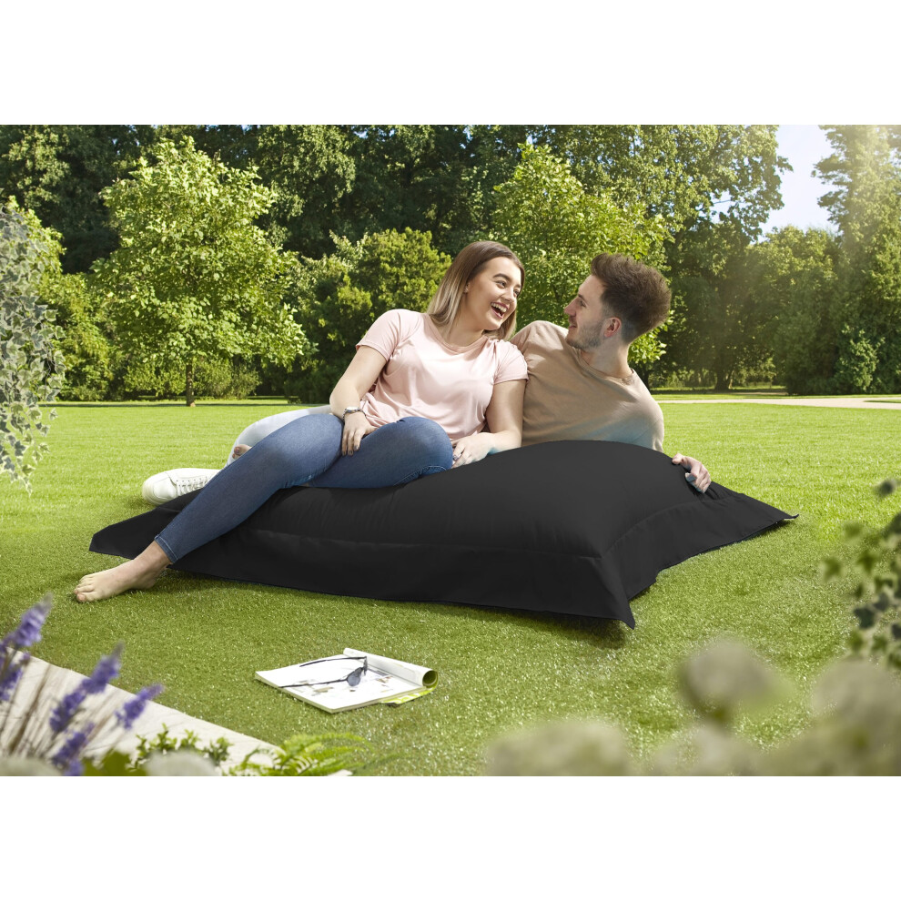 Multi-way Bean bag Lounger Big Brother Beanbags for indoor and outdoor use Water Resistant Manufactured in the UK Ready Filled