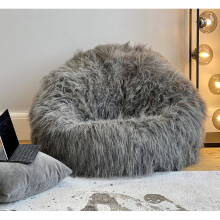 Faux Fur Beanbag Chair, Large Bean bags, Fur Beanbags UK Manufacturer Ready Filled