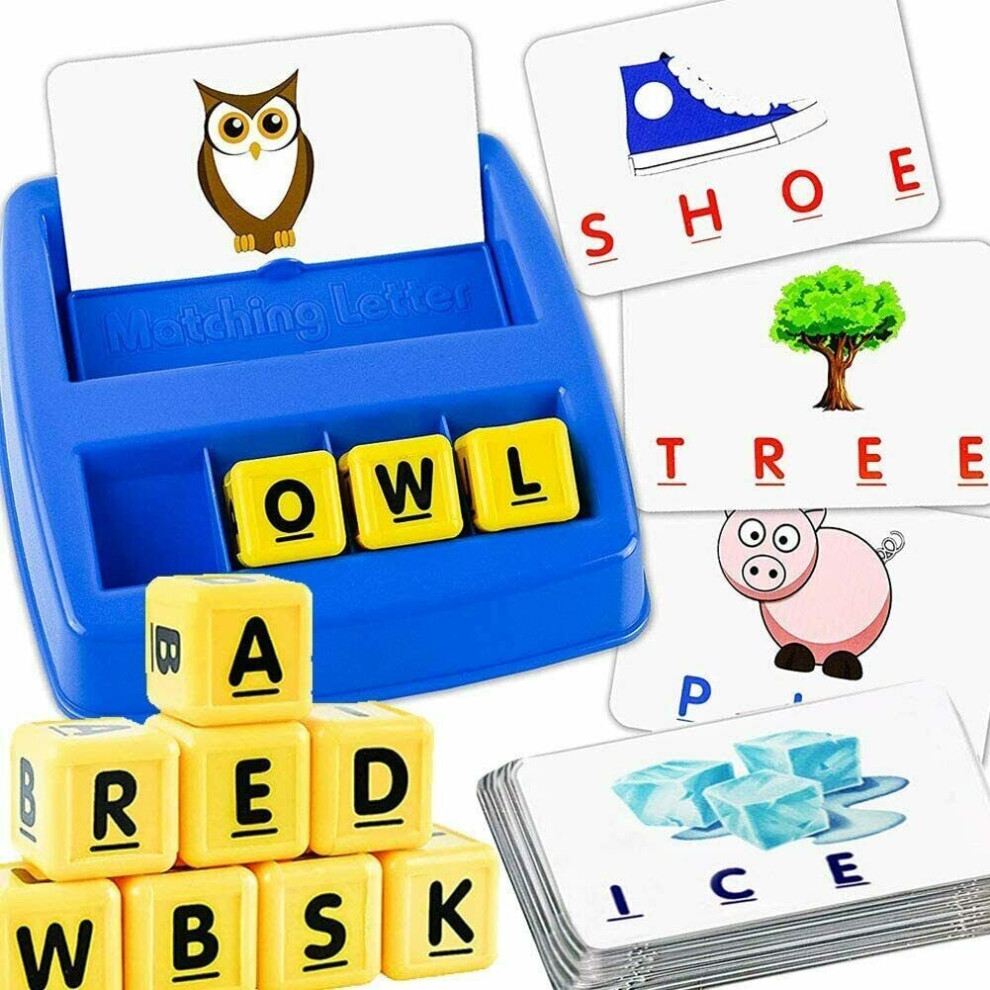 Alphabet Letter Word Match Spell Education Learning Game for kids 3yr+