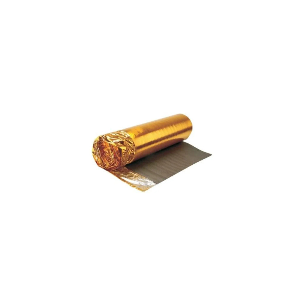 6mm Supreme Gold Foil Underlay For Wood / Laminate - Easy Installation