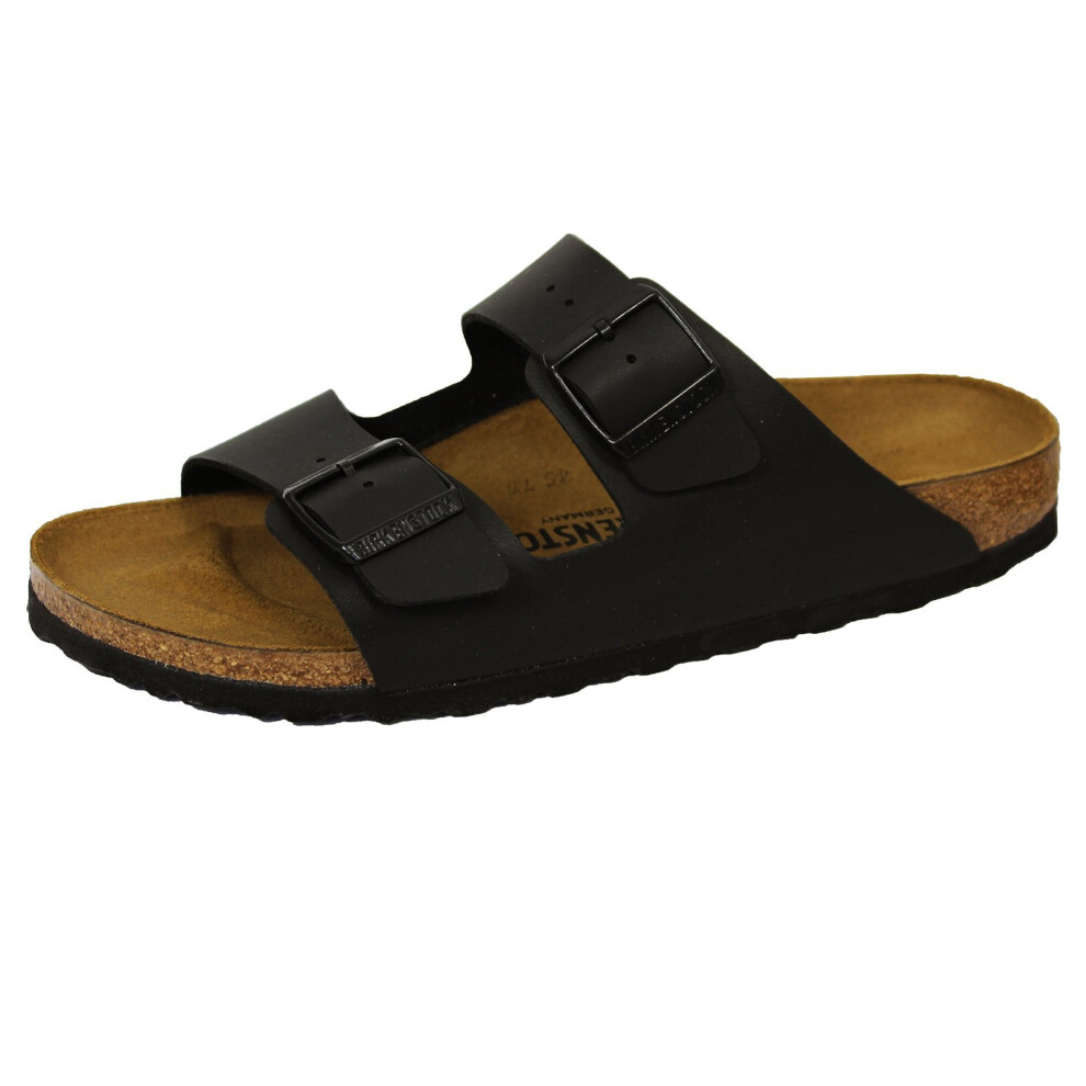 (UK 7.5) Birkenstock Men's Black Arizona BS Sandals