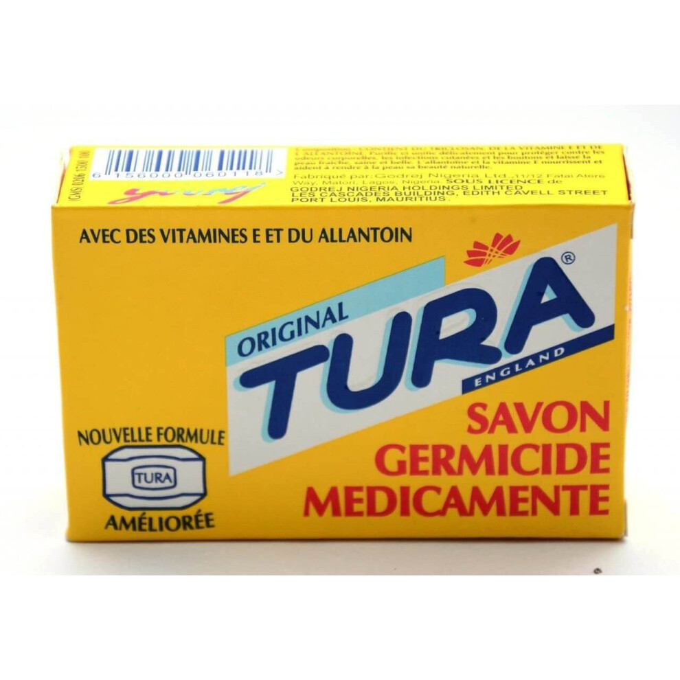 Tura Savon Germicide Medicated Soap 70G