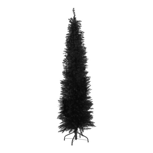 The Christmas Workshop 70630 6ft Slimline Black Artificial Christmas Tree 1