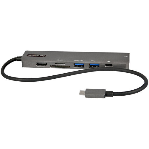 StarTech.com StarTech.com - DKT30CHSDPD1 - USB-C Multipoort Adapter, USB-C naar HDMI 2.0 4K 60Hz, 100W PD Passthrough