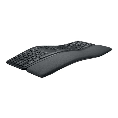 Logitech Logitech Ergo K860 for Business keyboard RF Wireless + Bluetooth UK International Graphite 2
