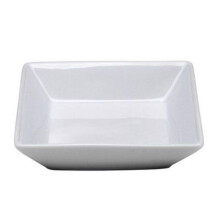 Buffalo F8010000713S 11.8 oz Bright White Ware Square Low Bowl