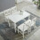 MCC (White) 5pc MCC Classic Wooden Dining Table Set 3