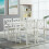 MCC (White) 5pc MCC Classic Wooden Dining Table Set 2