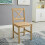 MCC (Natural) 5pc MCC Classic Wooden Dining Table Set 5