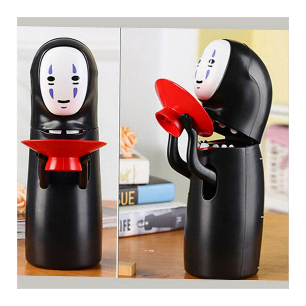 Jardiboutique Kids Coin Bank Spirited Away No-Face Man Music Piggy Bank Figure Gift Anime