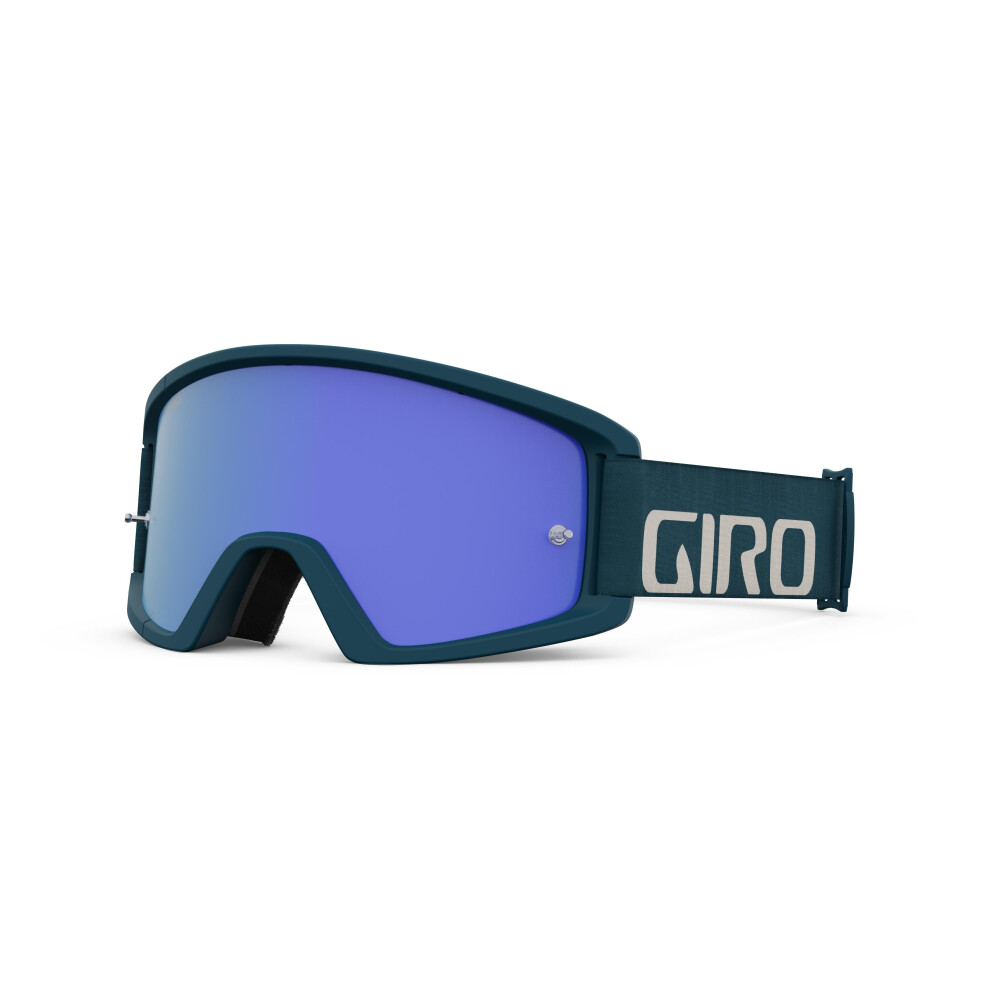 (Harbour Blue / Sandstone Â Cobalt Blue / Clear) Giro Tazz MTB Goggles