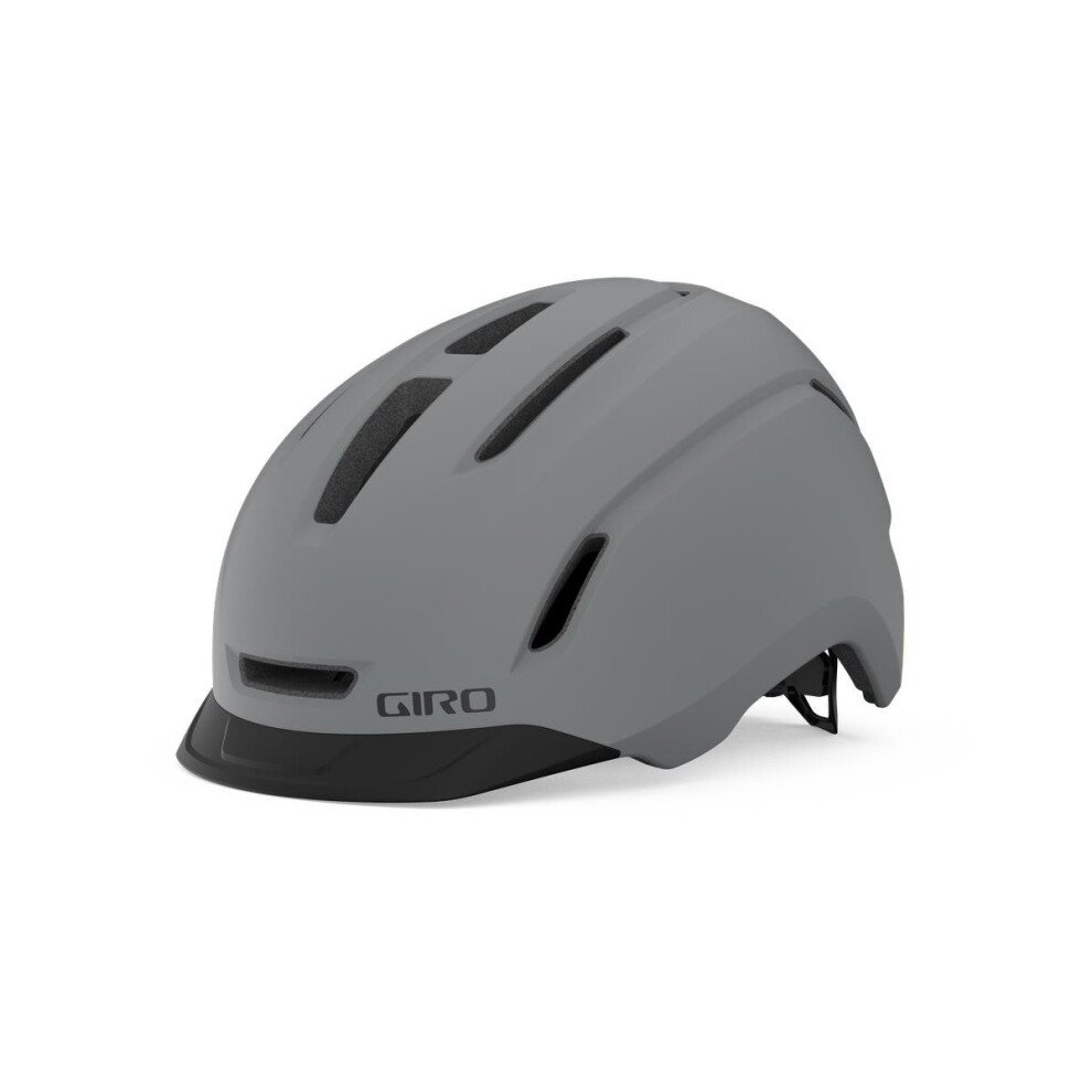 (S / 51-55 CM, Matt Grey) Giro Caden II LED Urban Helmet