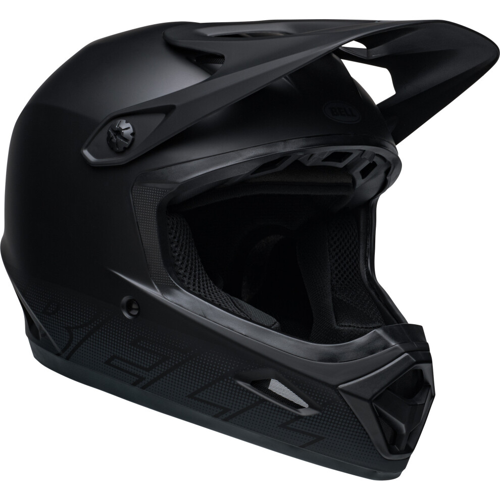 (L / 57-59 Cm, Matt ) Bell Transfer Mtb Full Face Helmet Black 768686472398