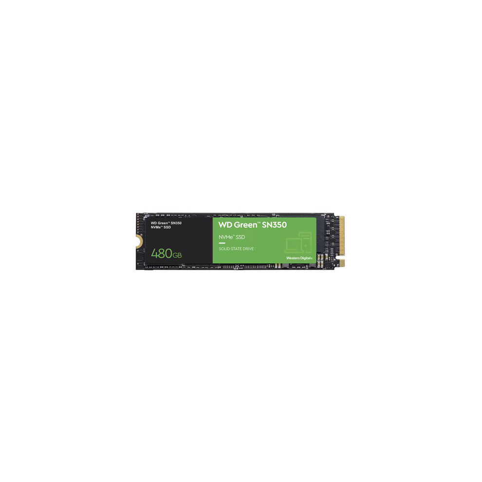 Western Digital Sn350 M.2 480 Gb Pci Express 3.0 Nvme Green 718037882406