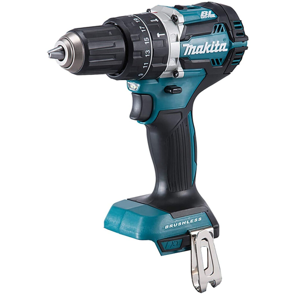 Makita Dhp484zj 18V Lxt Cord/Brushless 2-Speed Combi Drill Body Only + Makpac