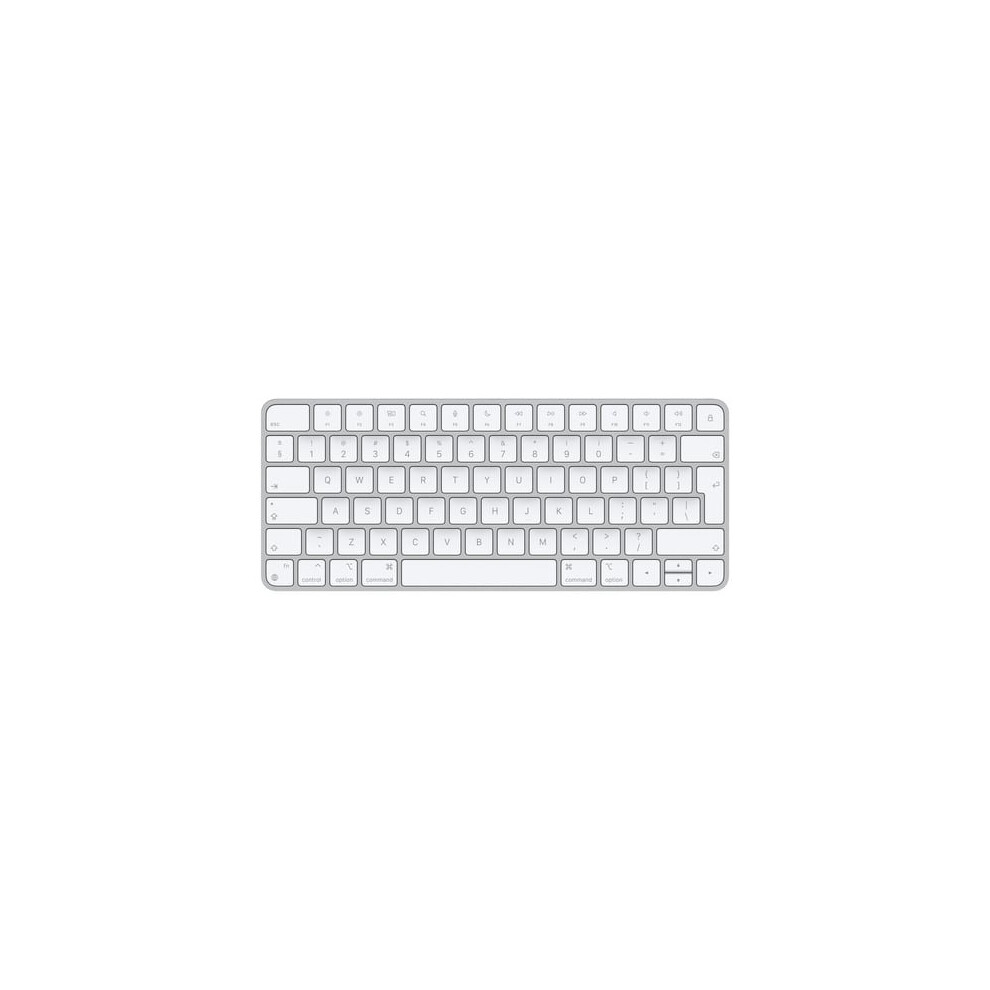 Apple Magic Keyboard USB + Bluetooth English Aluminium White