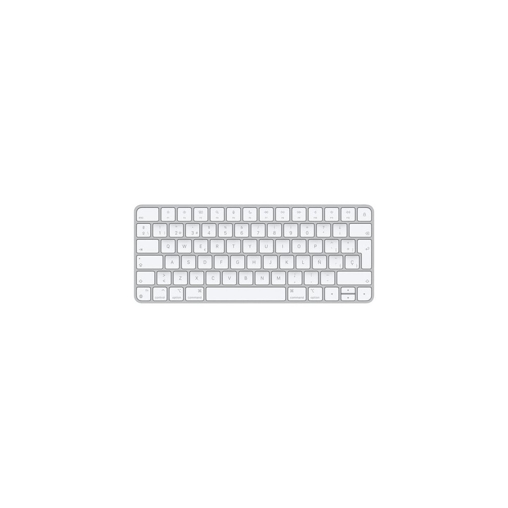 Apple Magic Keyboard USB + Bluetooth Spanish Aluminium White