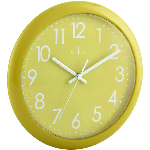 Acctim Acctim 21895 Abingdon Wall Clock Lime Green 2