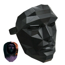 (Manager/Boss) Squid Game Mask Halloween TV Cosplay Masquerade Horror Costume Party Xmas Prop