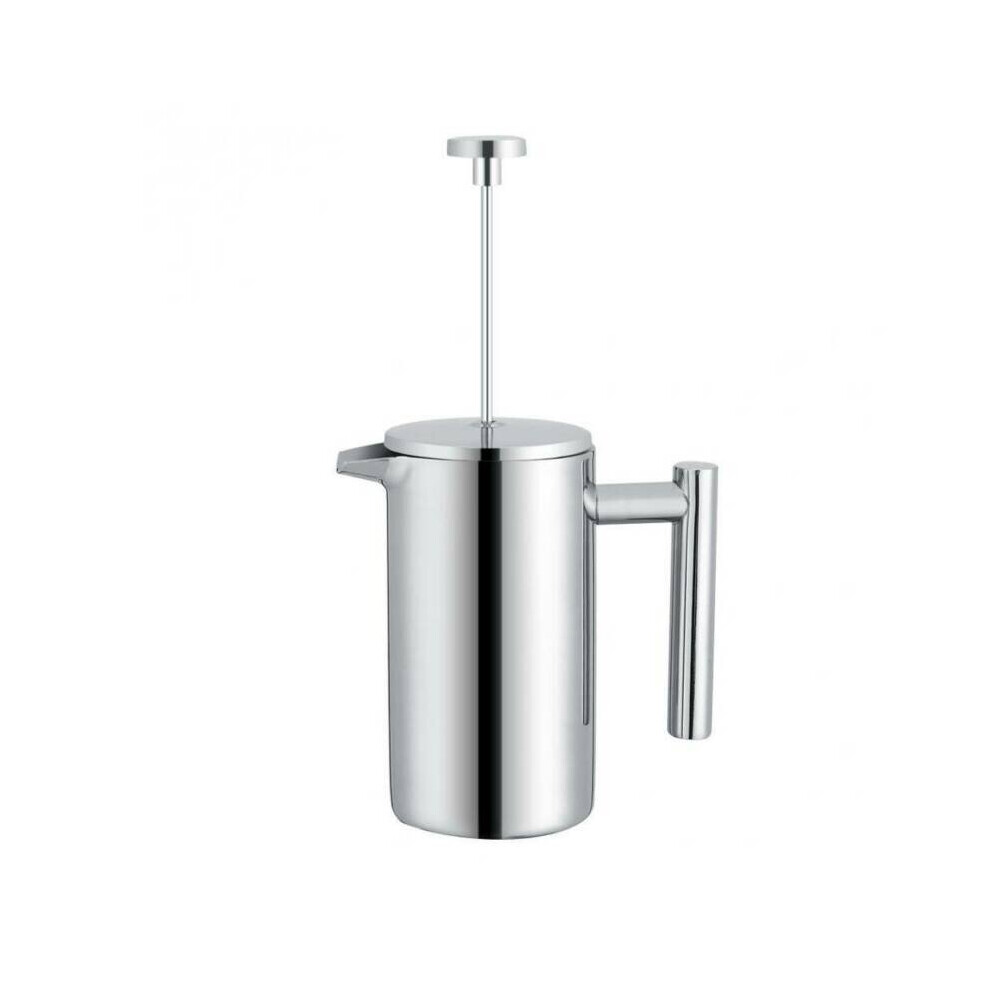 350ml French Press Stainless Steel Coffee Tea Filter Plunger Pitcher